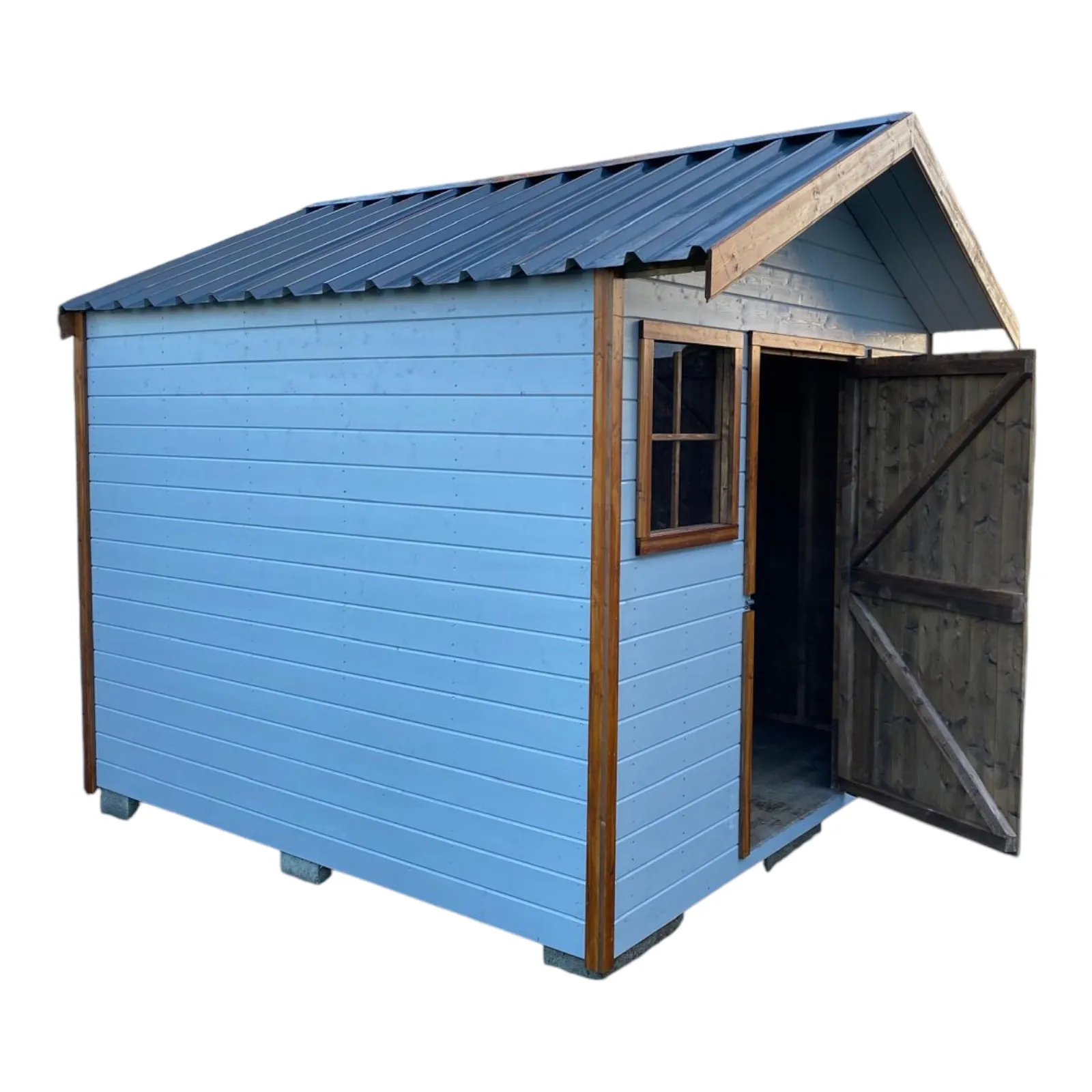 Premium storage shed built from pressure-treated timber