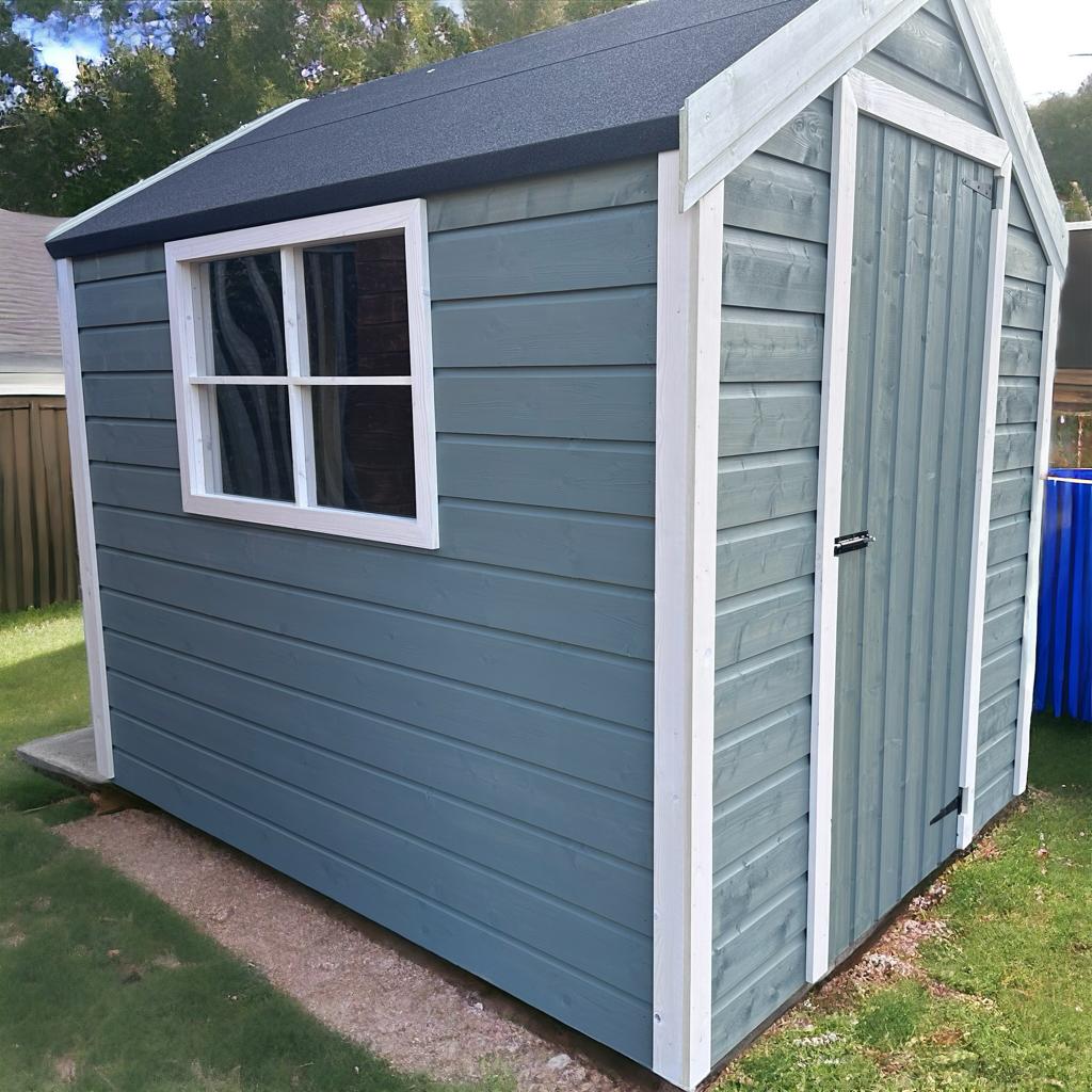 wooden garden sheds near me